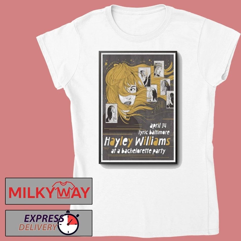 Hayley Williams Baltimore MD 4 14 2026 Poster shirt