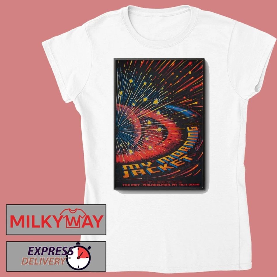 My Morning Jacket Oct 11 2025 The Met in Philadelphia, PA Poster shirt