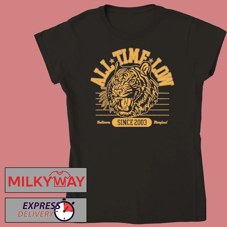Tiger Dateback All Time Low Graphic T-Shirt