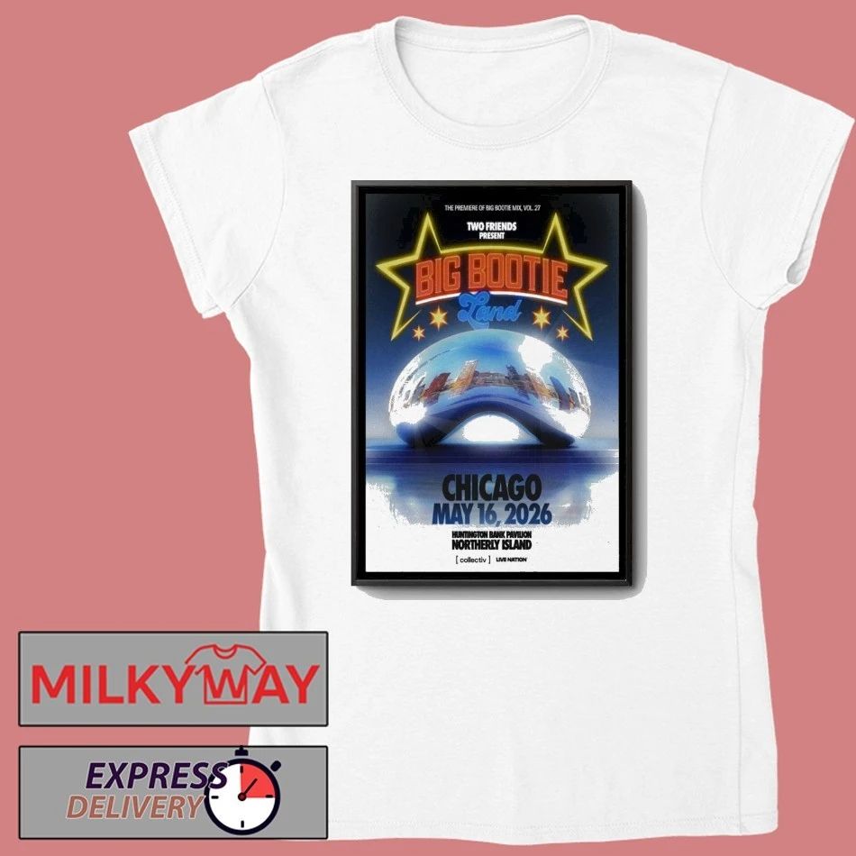 Big Bootie Land Live Show Poster shirt