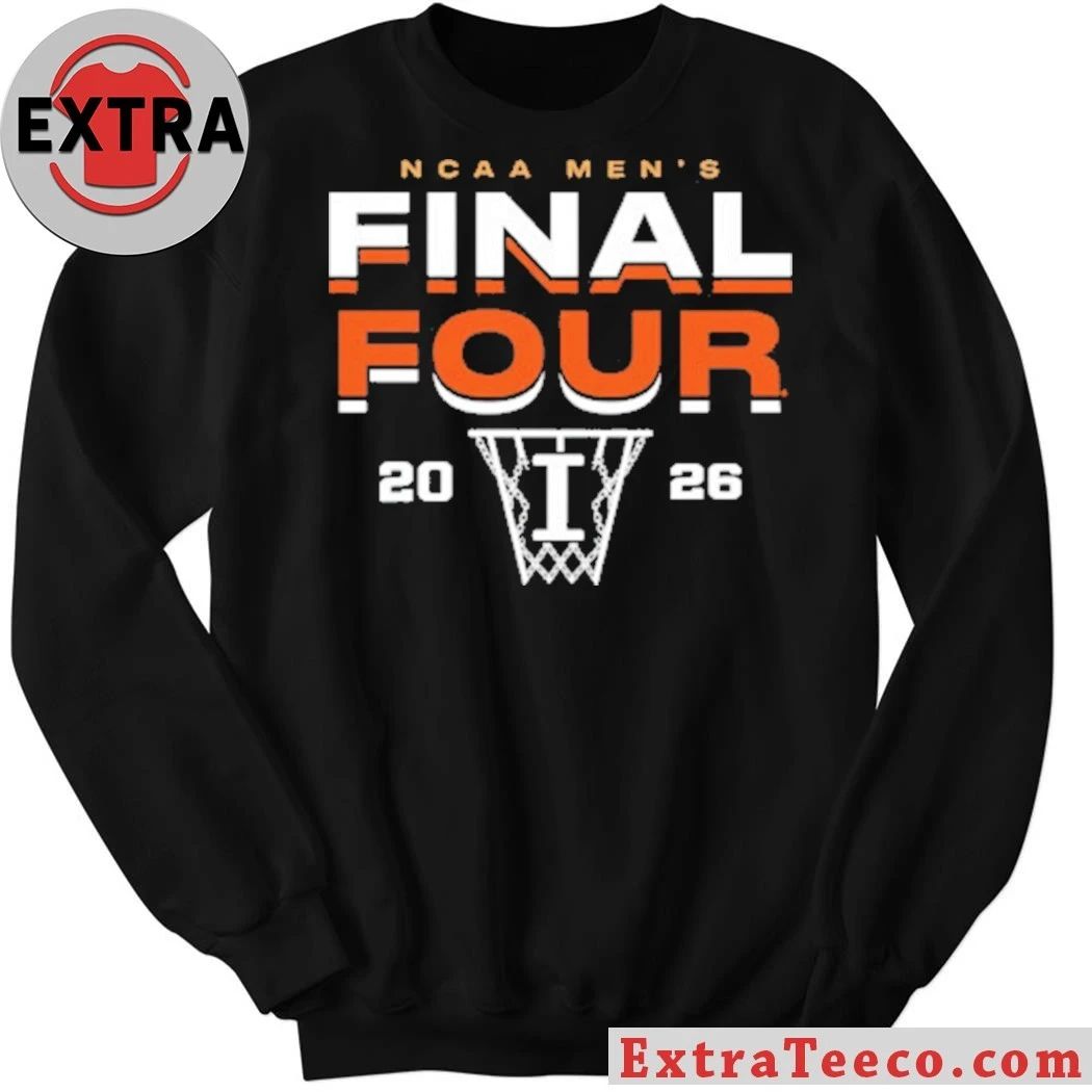 Fighting Illini 2026 Men’s Basketball Final Four Graphic T-Shirt