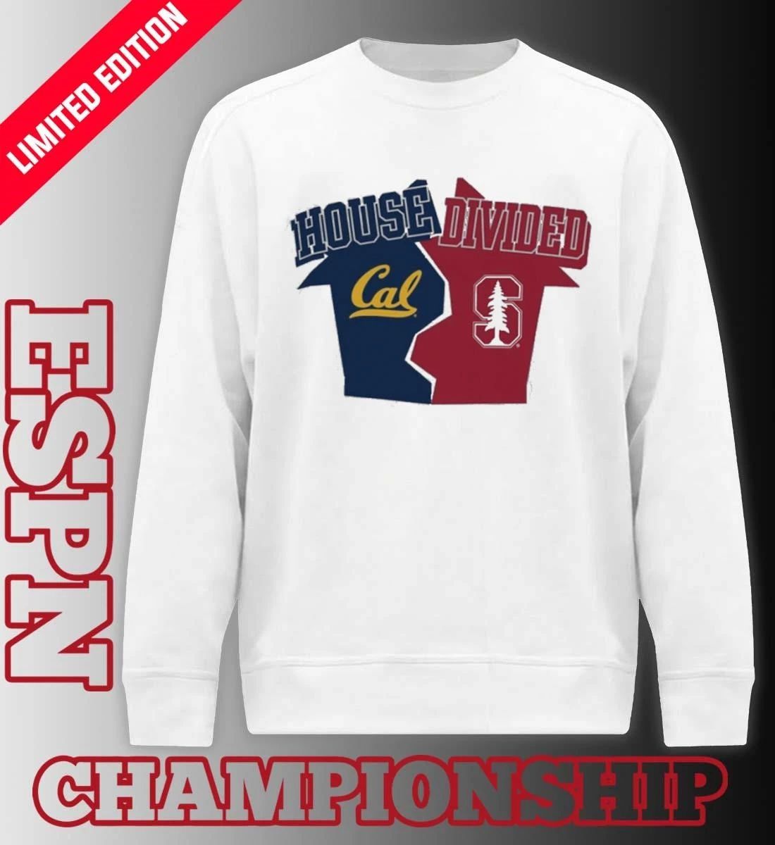 House Divided Cal Golden Bears Vs Stanford Cardinals Shirt