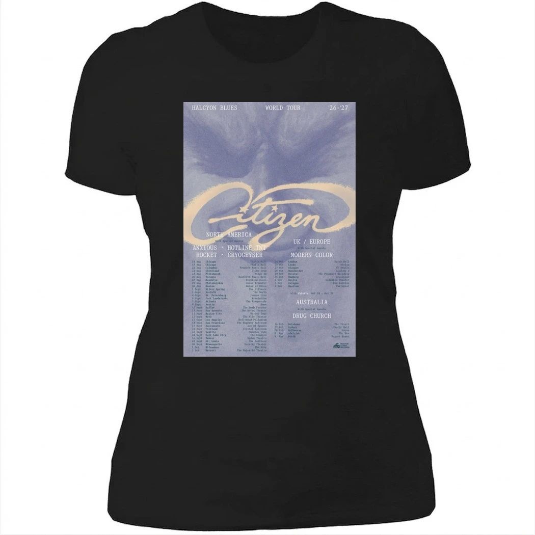 Citizen Fall Tour 2026 Poster Shirt
