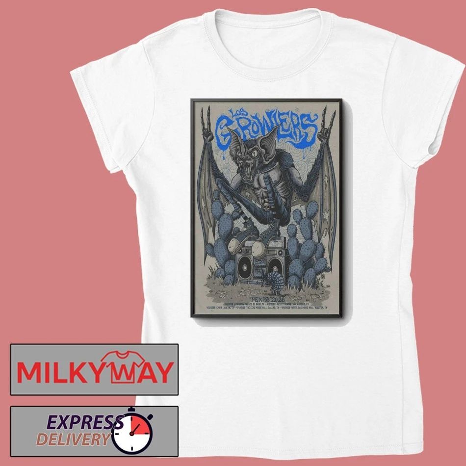 The Growlers 2026 Texas Shows Poster shirt