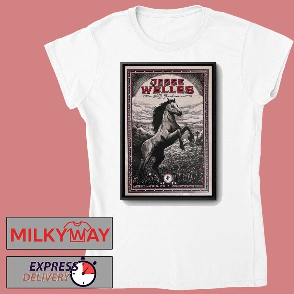 POSTER Jesse Wellles Berkeley Mar 21 2026 shirt
