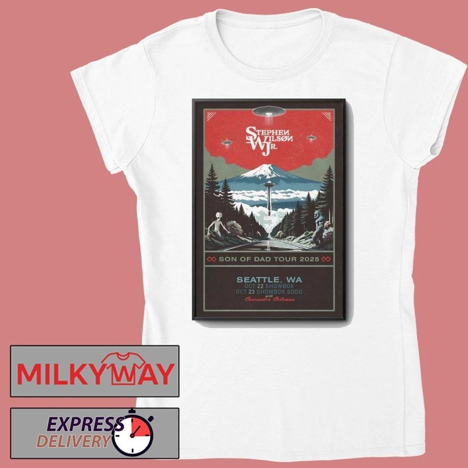 Stephen Wilson JR Showbox SoDo In Seattle WA October 23 2025 Poster shirt