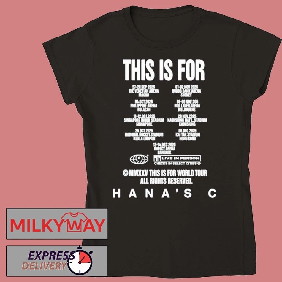 Twice This Is For World Tour 2025 Shirt