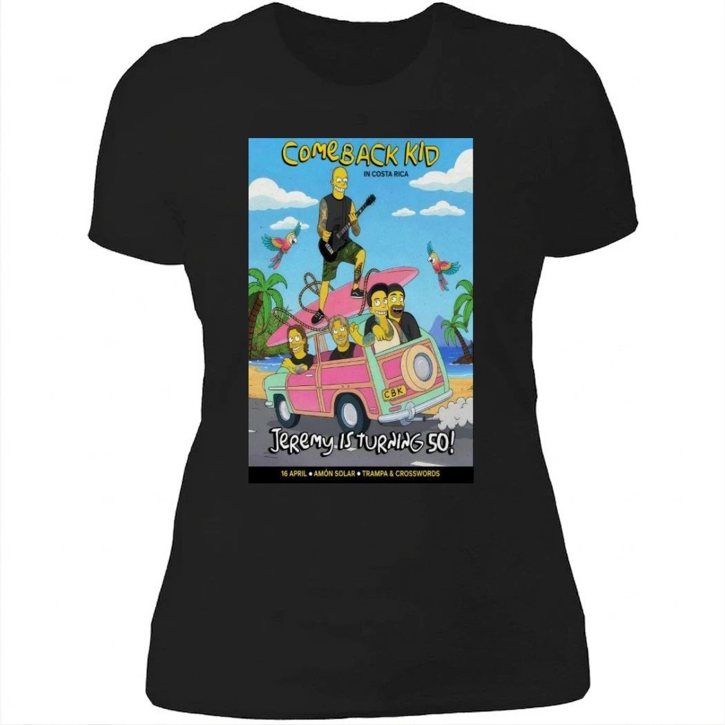 Comeback Kid San José Costa Rica April 16 2026 Poster Shirt