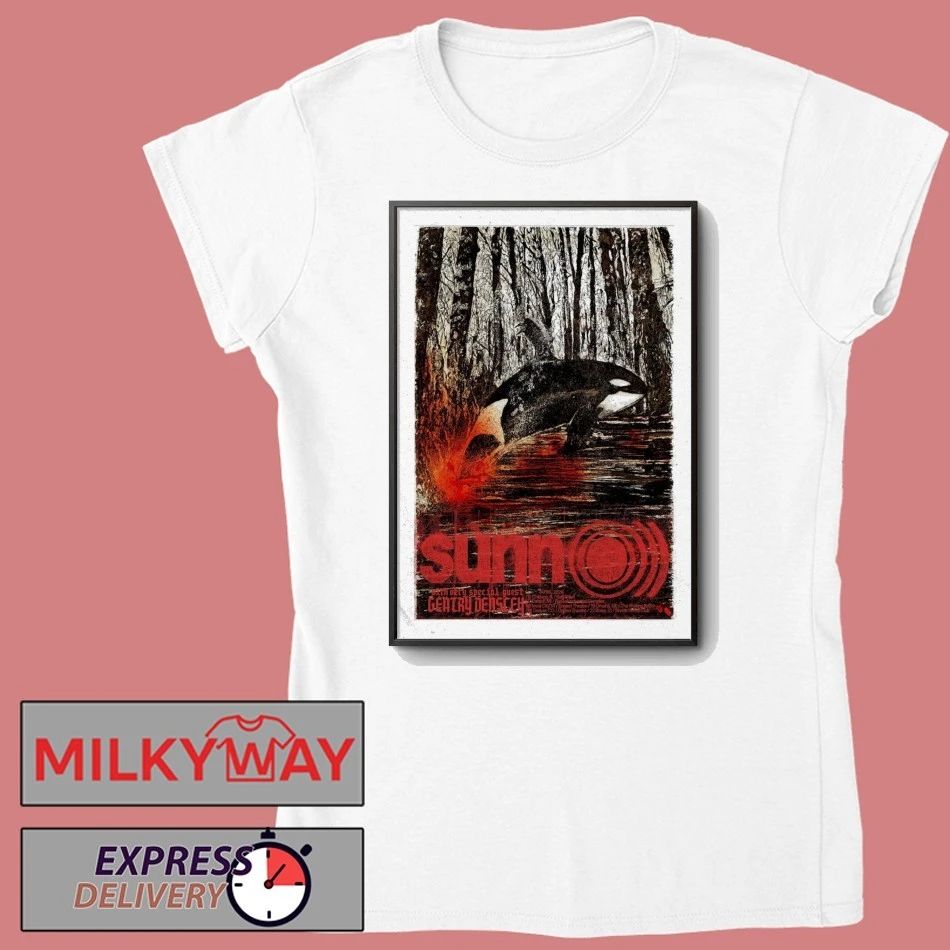 Poster Sunn O Band Tour 2026 shirt
