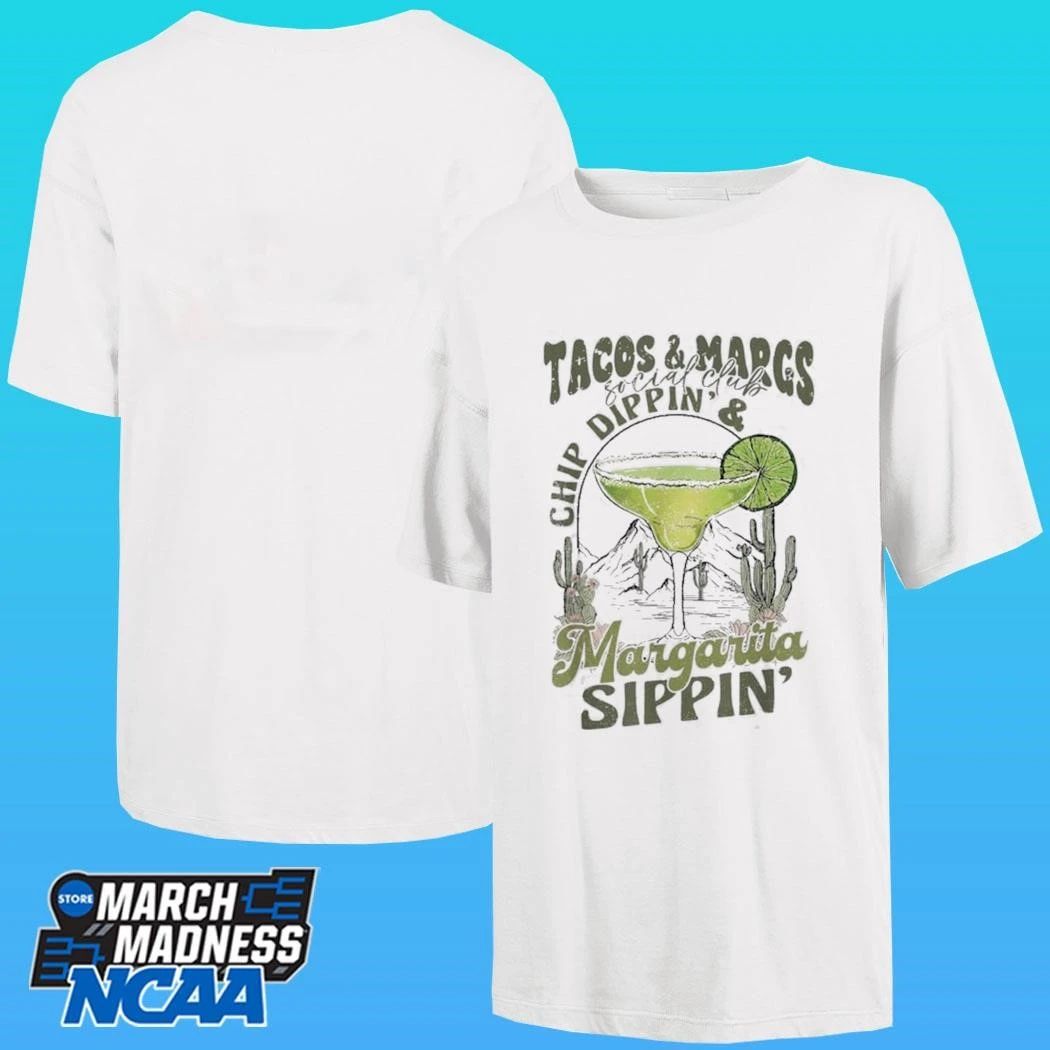 Tacos & Margs Social Club Chip Dippin’ Margarita Sippin’ Shirt
