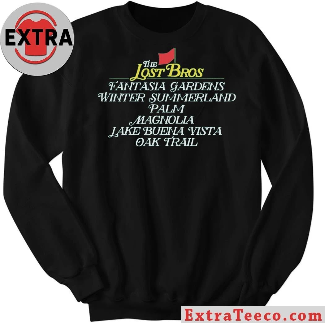 The Lost Bros Masters Golf Fantasia Gardens Winter Summerland Palm Magnolia Lake Buena Vista Oak Trail Shirt