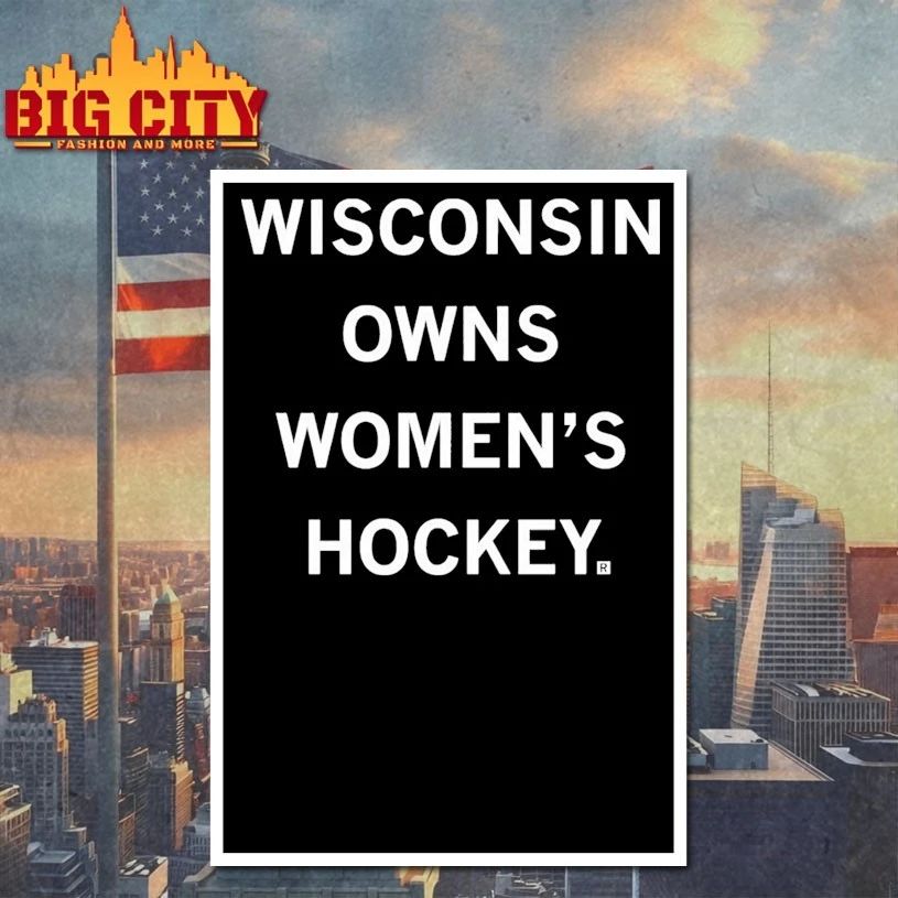 Wisconsin Owns Women’s Hockey T-shirt