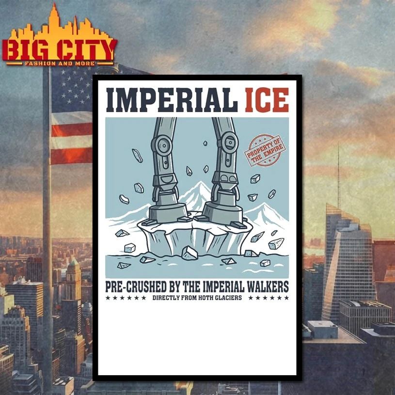 Imperial ICE Pre-crushed by the imperial walkers T-shirt