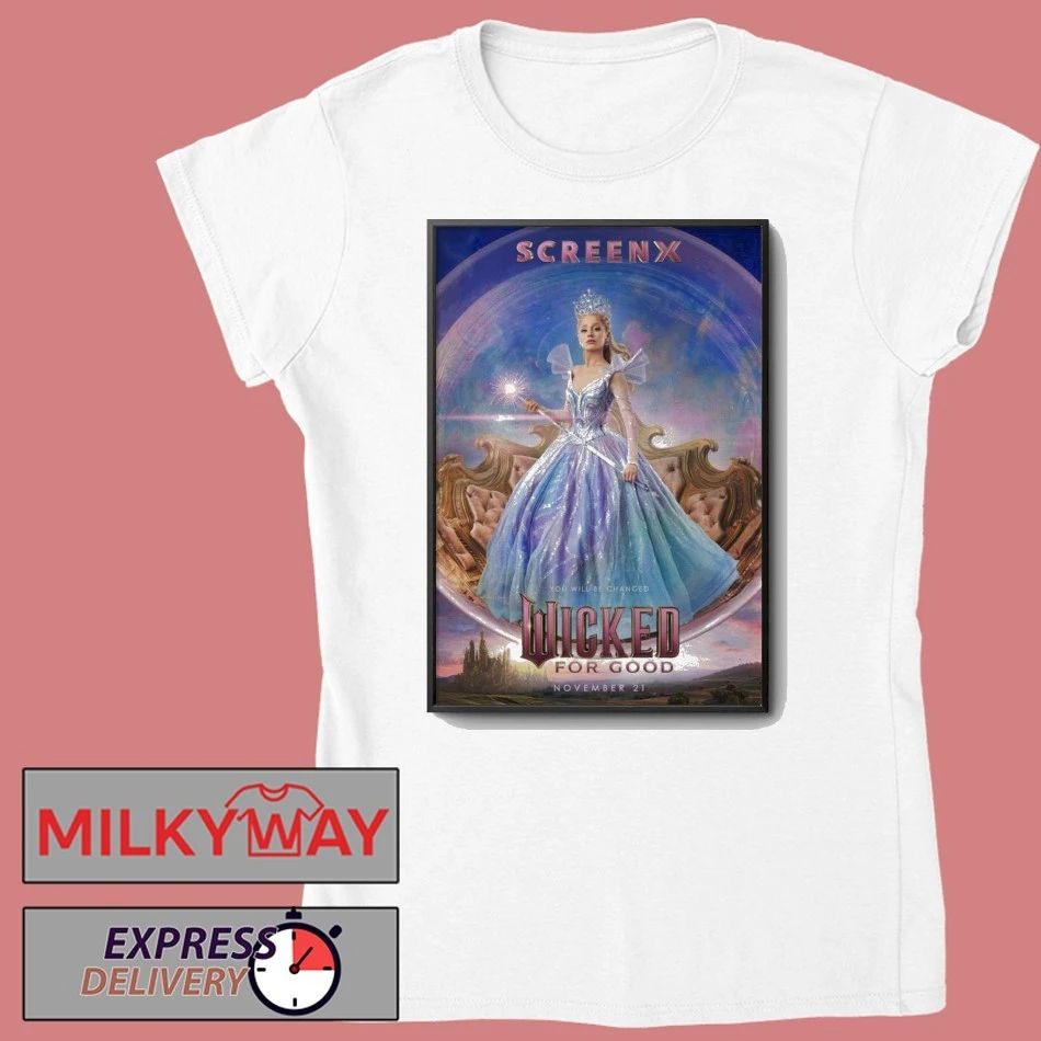 Wicked For Good Screenx November 21 2025 Poster shirt