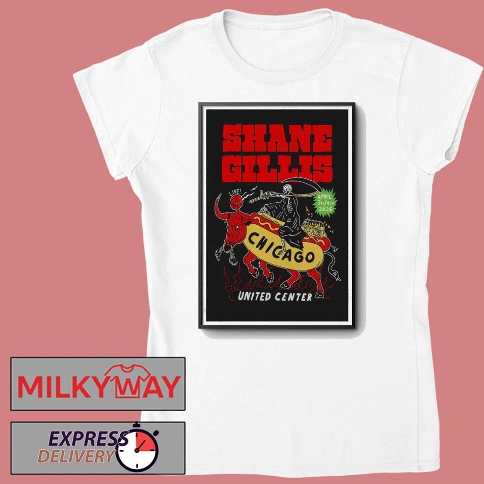 Shane Gillis Poster Apr 3-4 2026 Chicago United Center T-Shirt