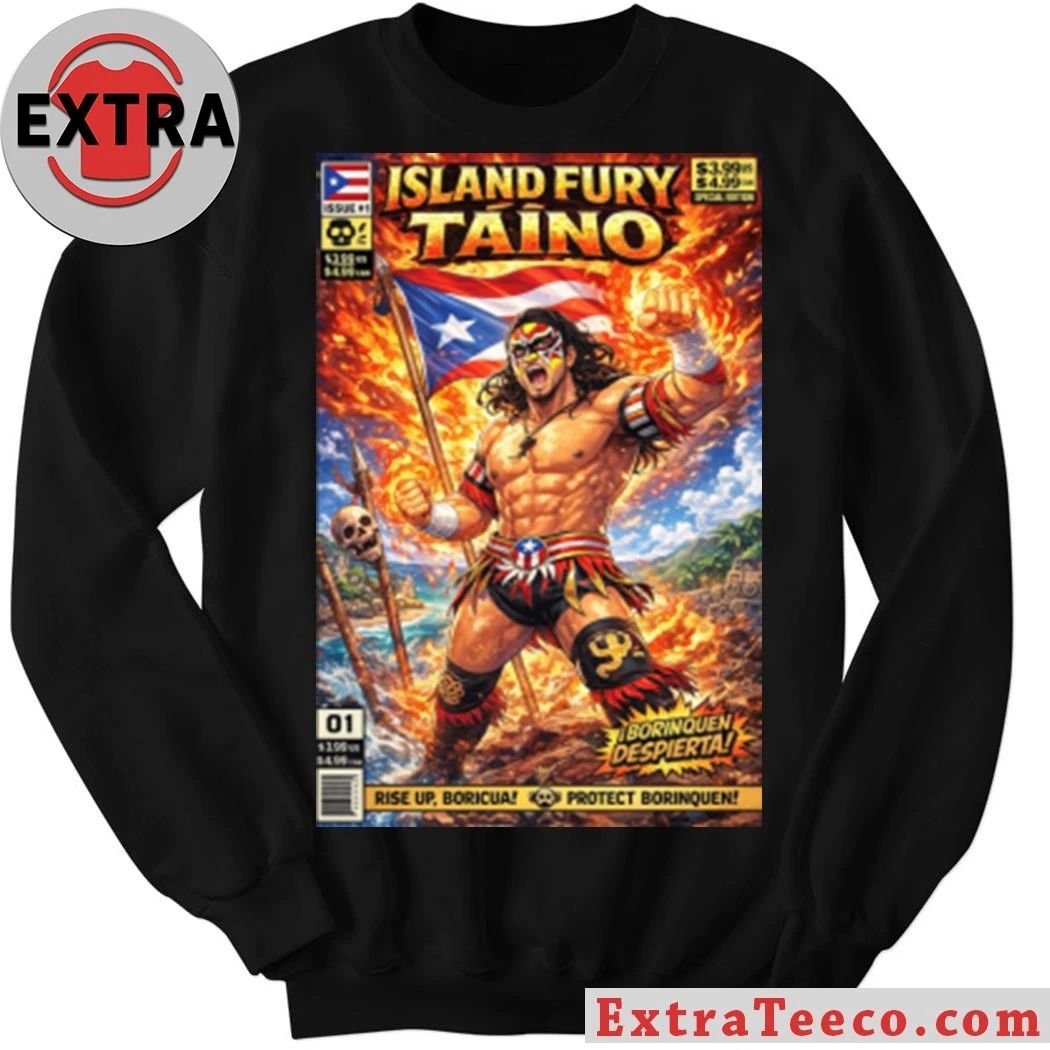 Taino Comic Book Cover Shirt