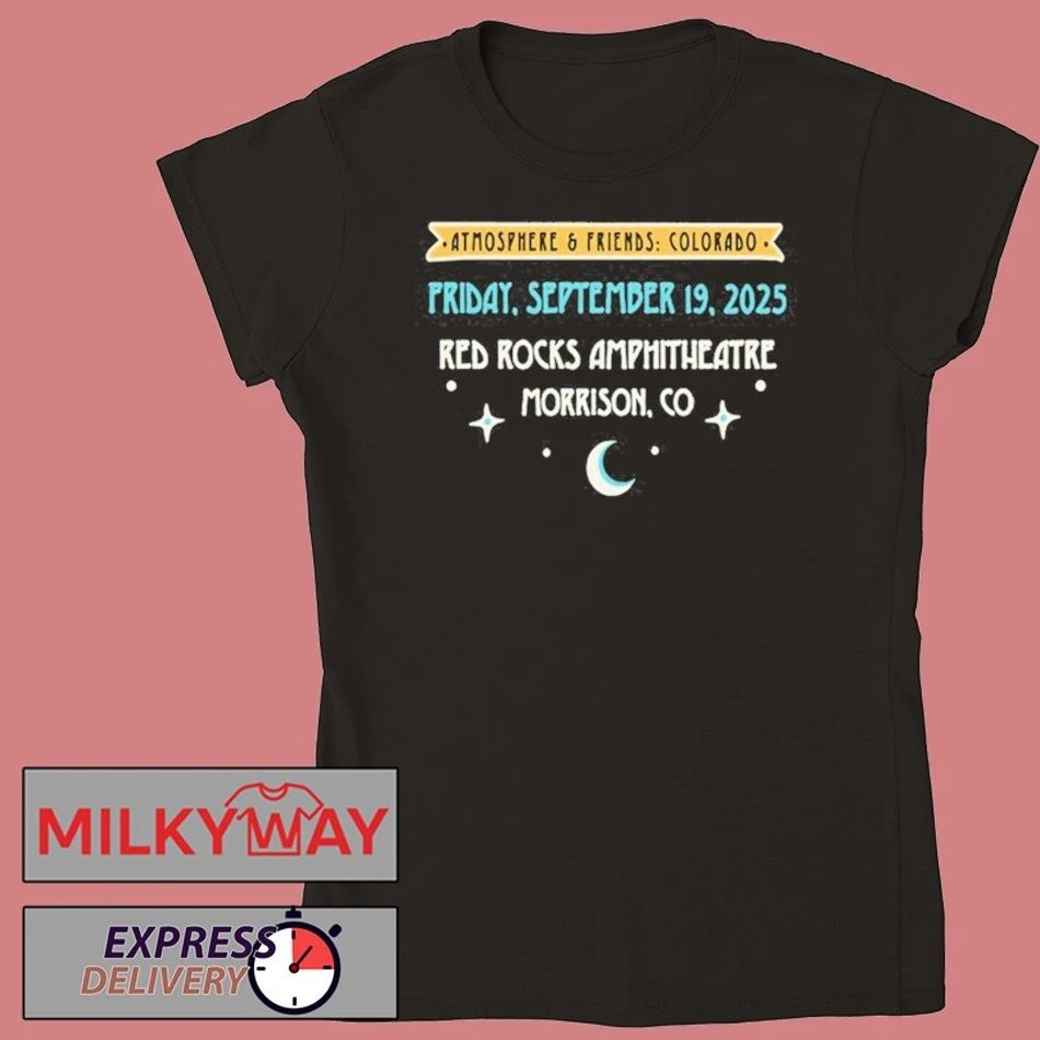 09.19.2025 Red Rocks Atmosphere & Friends Shirt