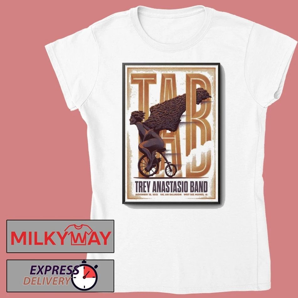 Trey Anastasio Band Nov 18 2025 In West Des Moines IA Poster shirt