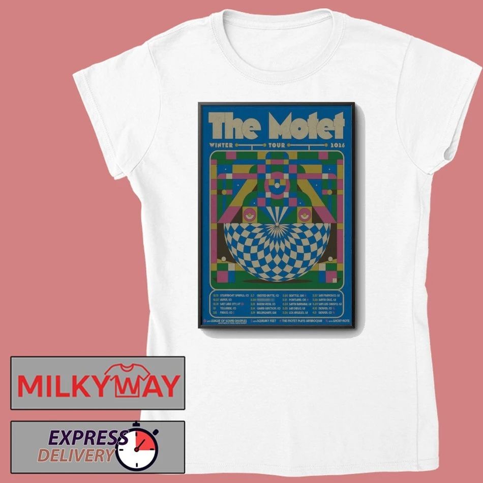 The Motet Poster Tour Winter 2026 shirt
