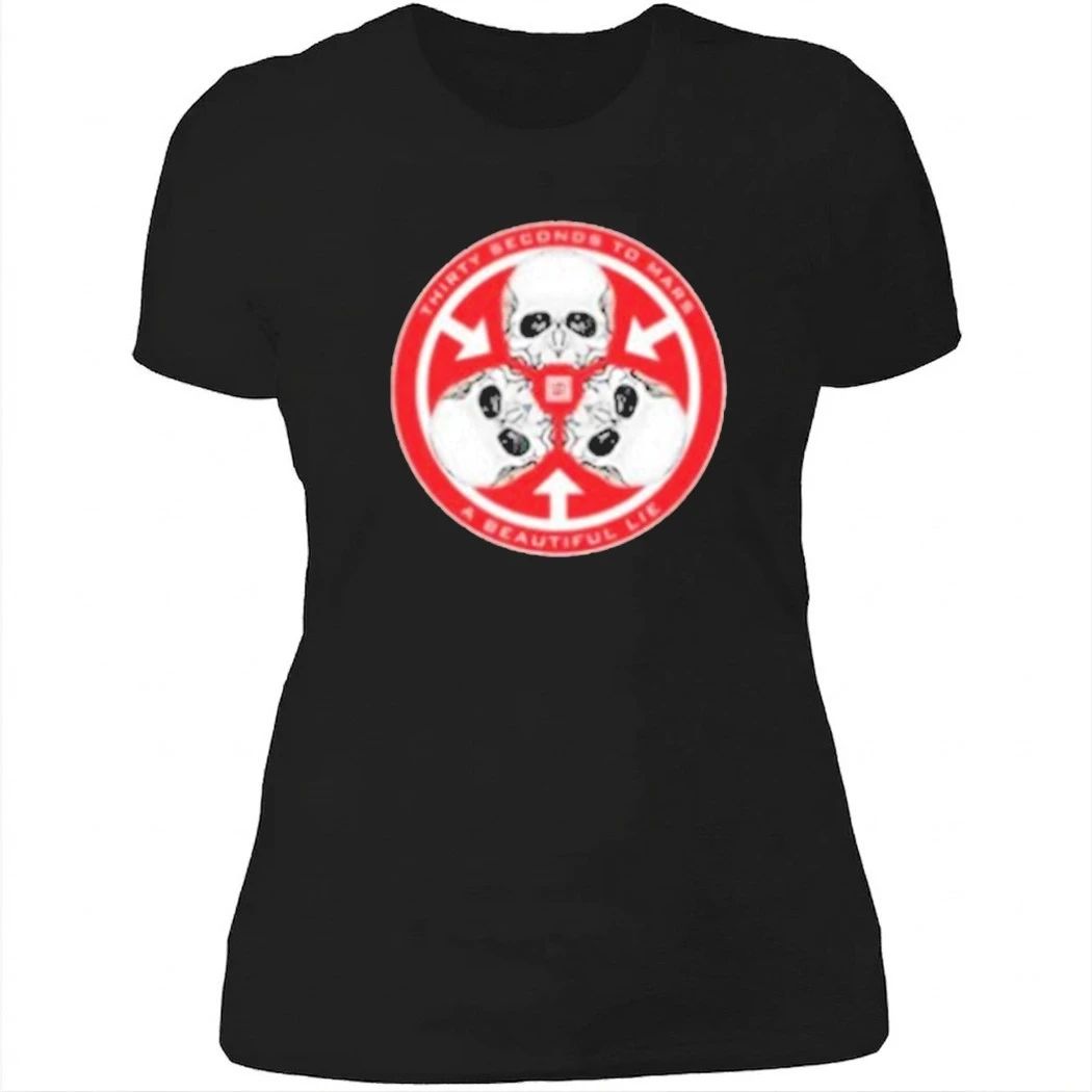 Thirty Seconds To Mars A Beautiful Lie vs This Is War Shirt