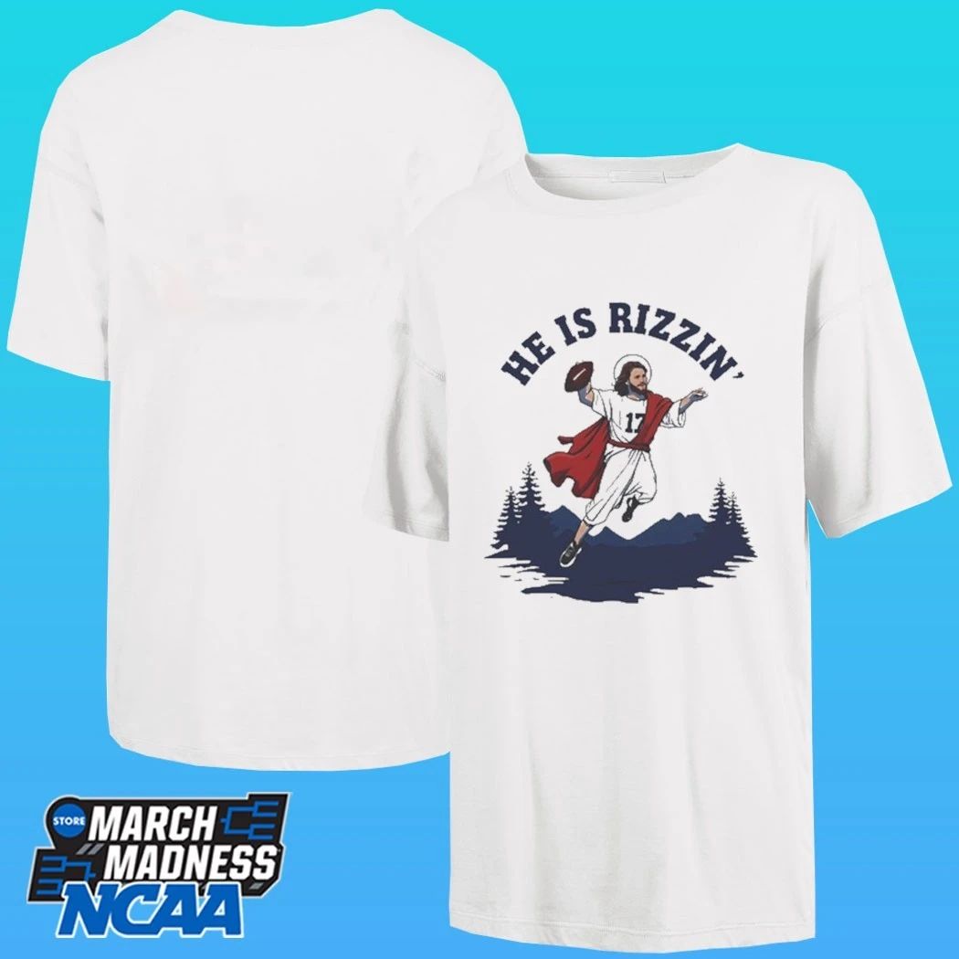 Jesus He is Rizzin’ Christian Easter 2026 Shirt