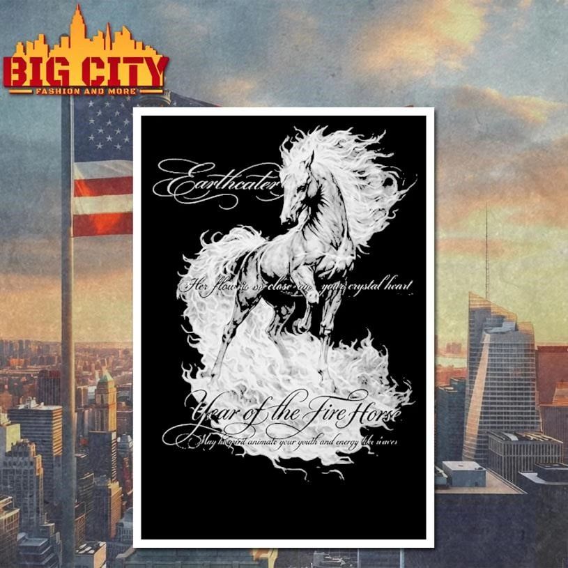 FKA Twigs Merch Body High Tour 2026 Eartheater Year Of The Fire Horse Shirt