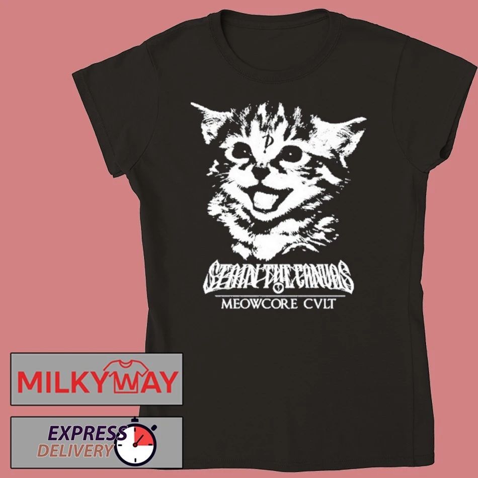 Stain The Canvas MEOWCORE CVLT Shirt