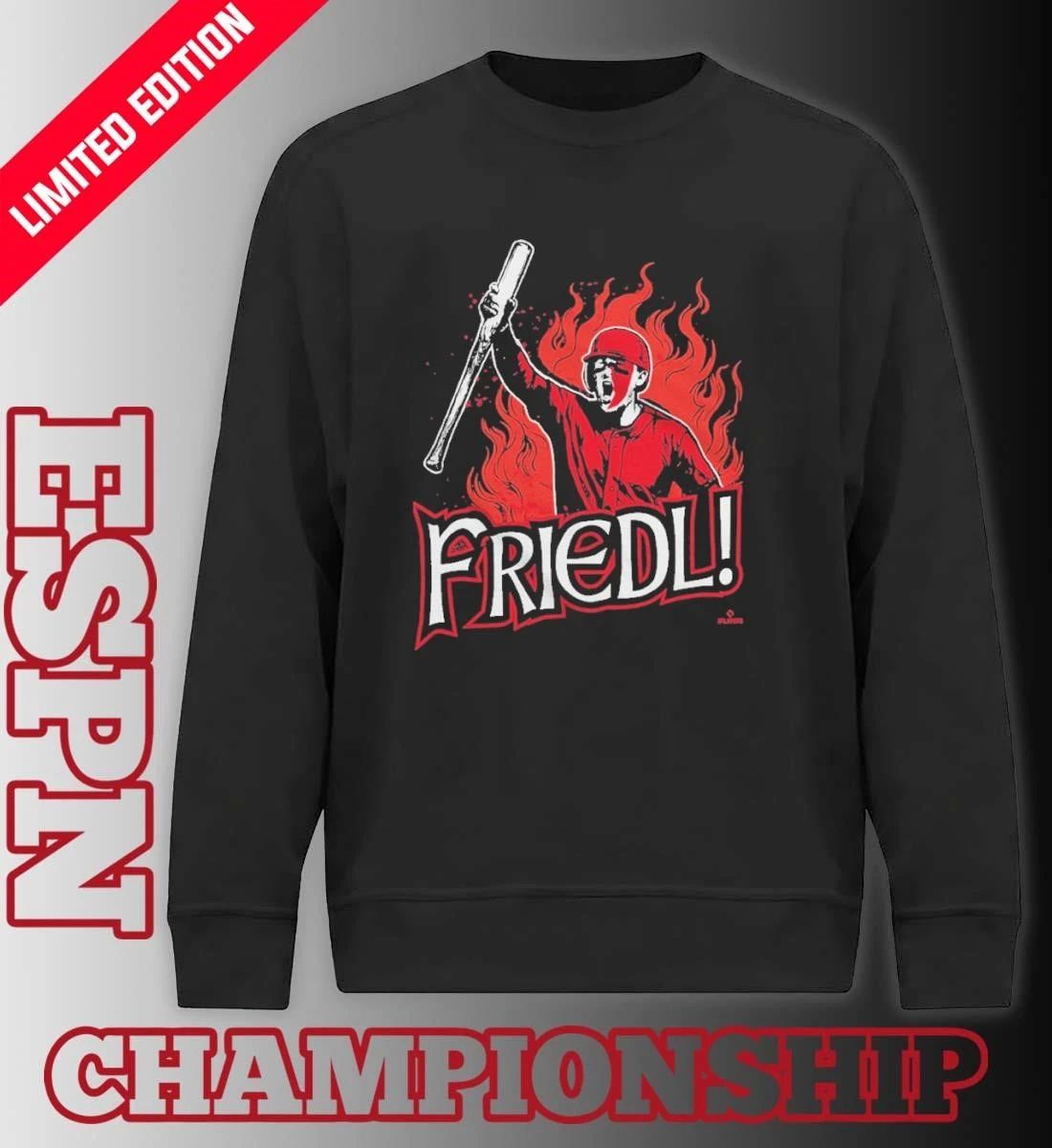 Cincinnati Reds TJ Friedl! Battle Cry Shirt