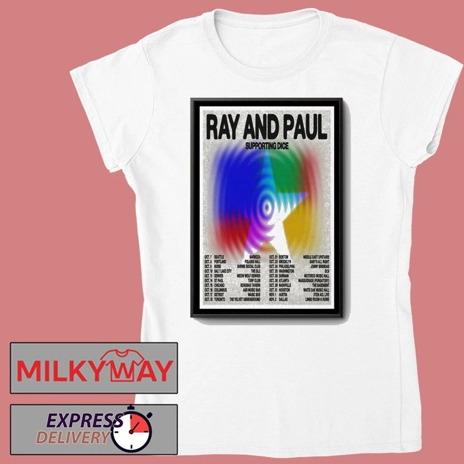 Ray And Paul Nov 29 2025 The Troubadour West Hollywood Poster shirt