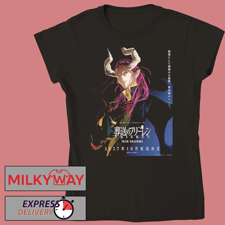 Frieren Beyond Journey’s End Season 3 Releases On October 2027 shirt