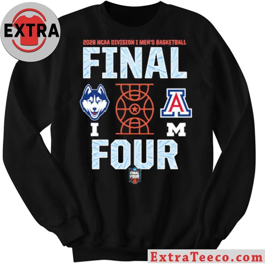NCAA Men’s Basketball Tournament March Madness Final Four Graphic T-Shirt