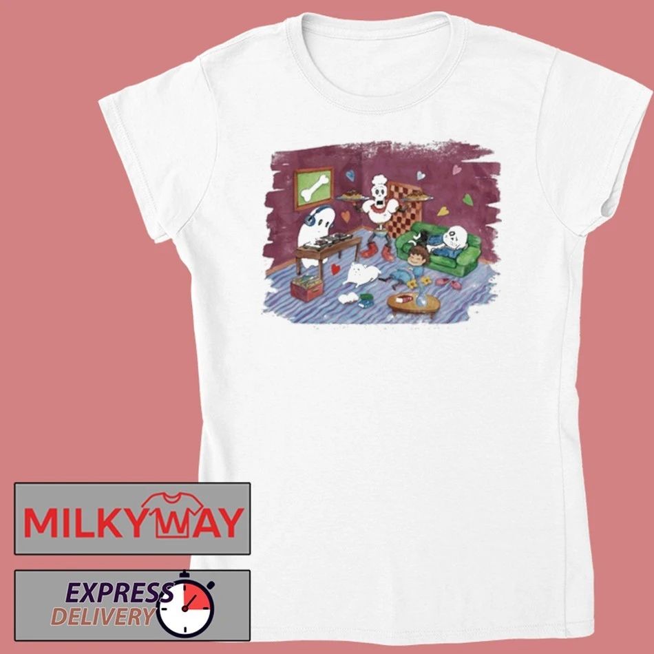 Undertale x Square Enix Chitei De Chill shirt