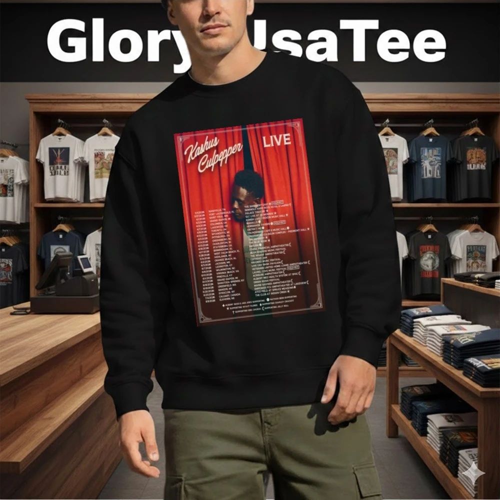 Kashus Culpepper Tour 2026 Poster Shirt
