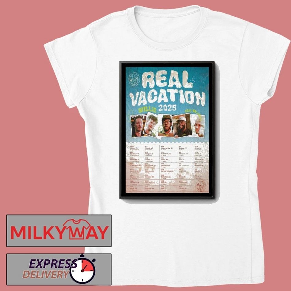 Poster Willis Real US Tour 2025 shirt