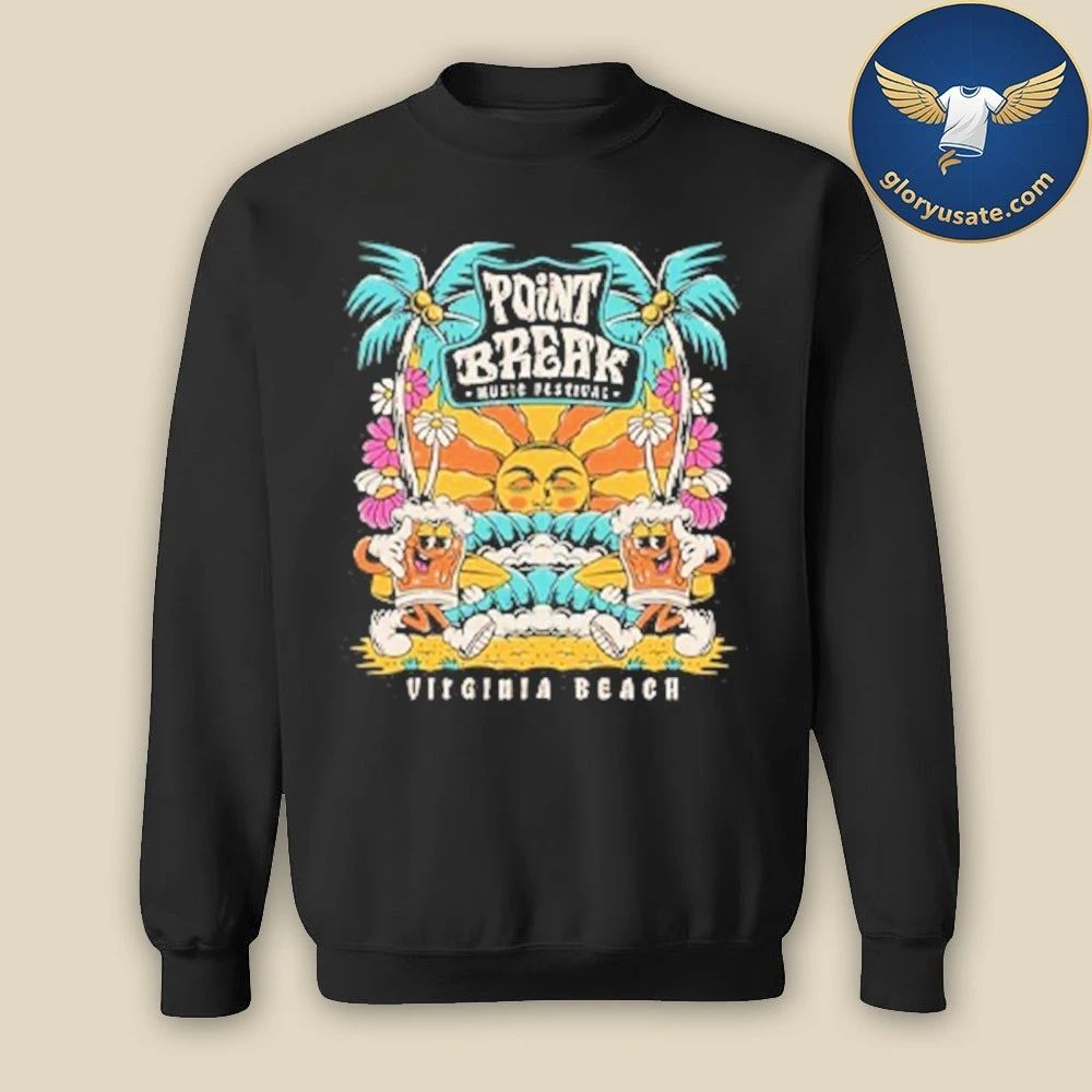 Point Break Virginia Beach Line Up Shirt