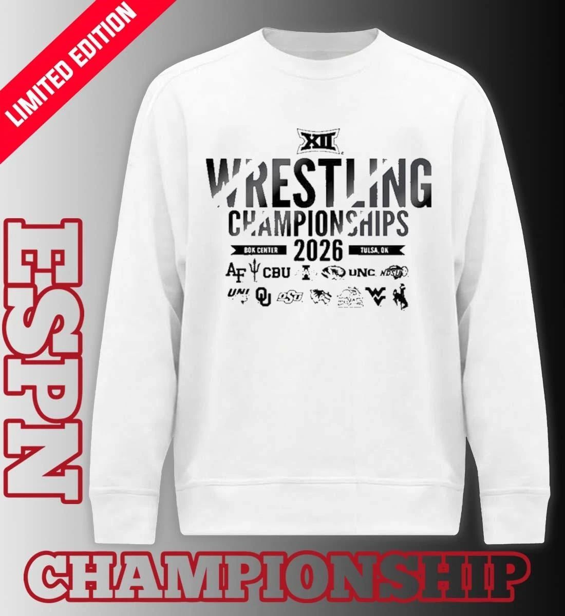 2026 Big 12 Wrestling Championships – Tulsa, OK Shirt
