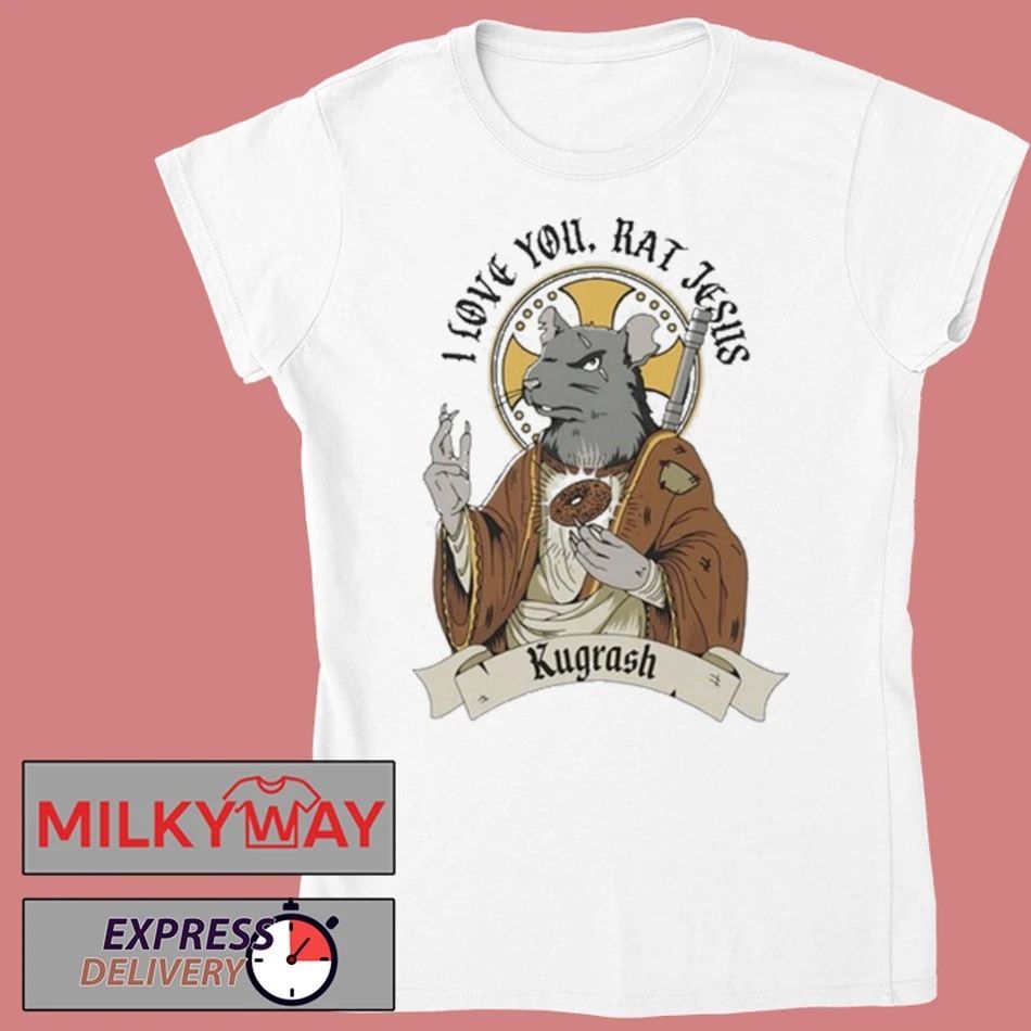 Dropout Rat Jesus T-Shirt