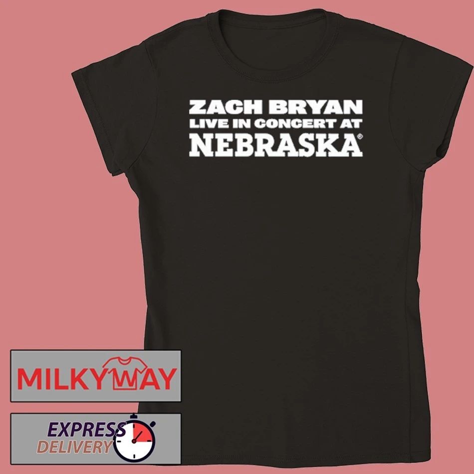 Zach Bryan Nebraska 2026 Show shirt