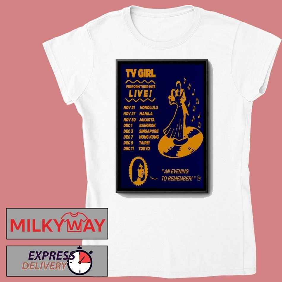 TV Girl Fall Tour 2025 Poster shirt
