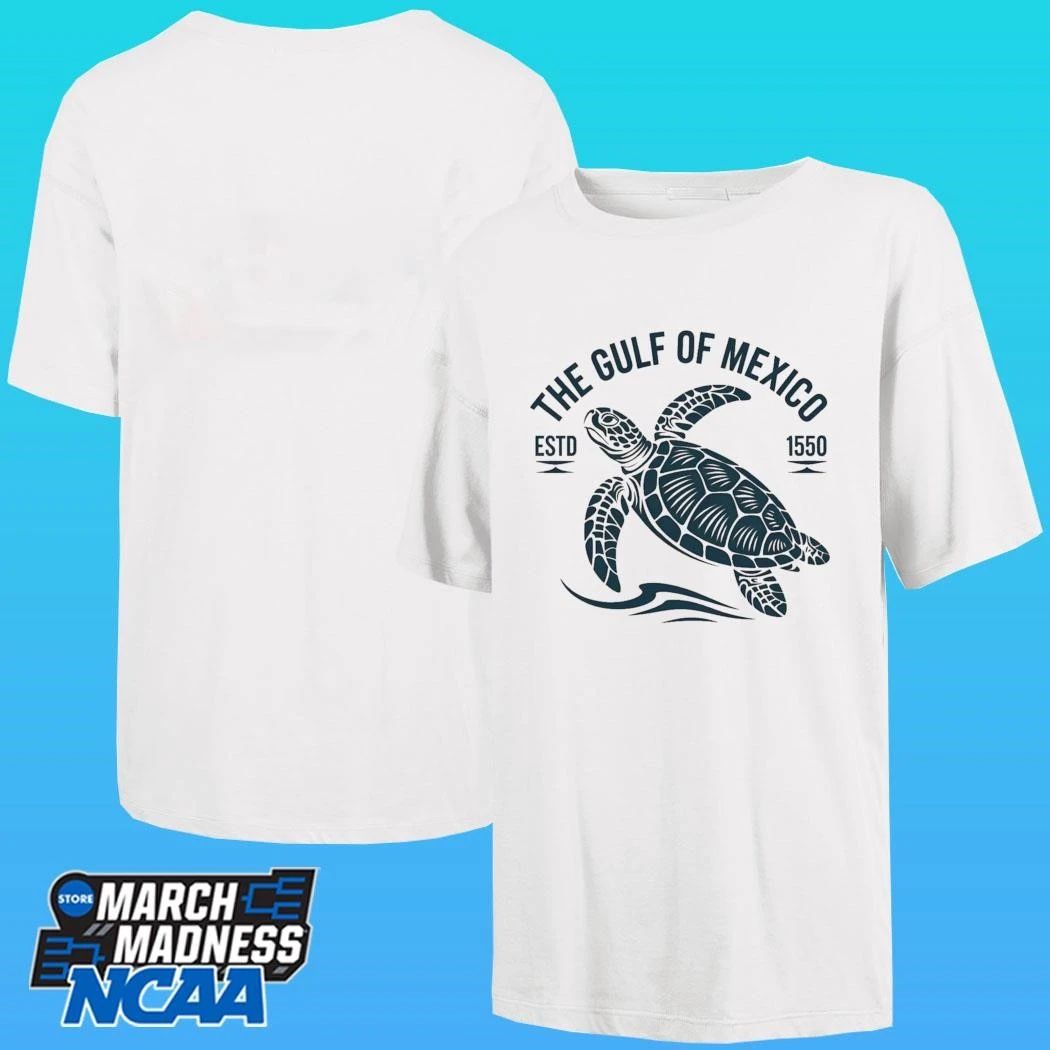 Sea Turtle The Gulf Of Mexico Estd 1550 Shirt