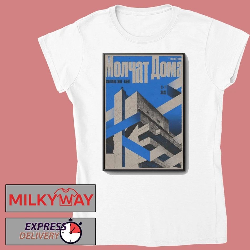 Molchat Doma Tour Santiago On Nov 11 2025 Poster shirt