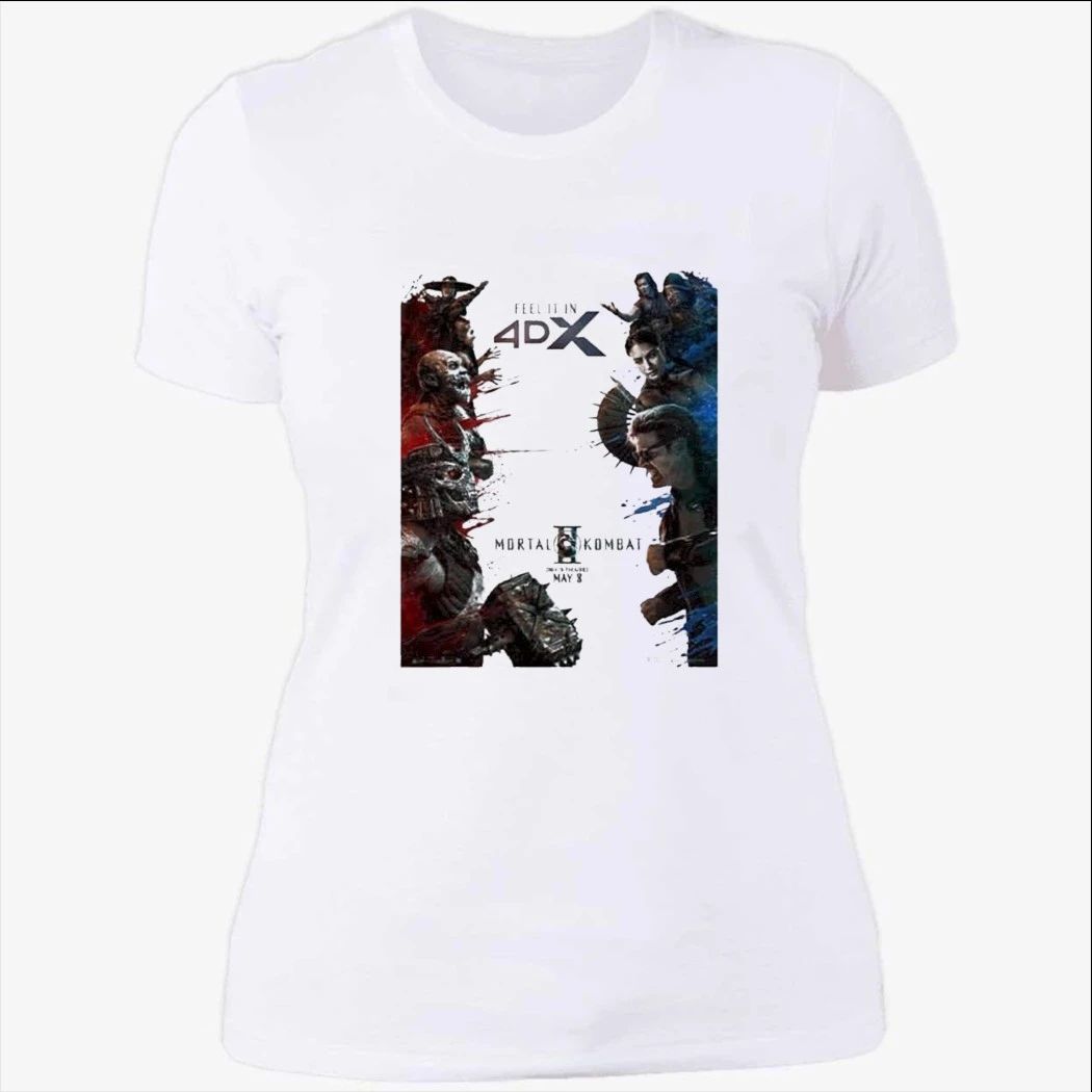 Mortal Kombat II 4DX Poster Only In Theaters May 8 2026 Shirt