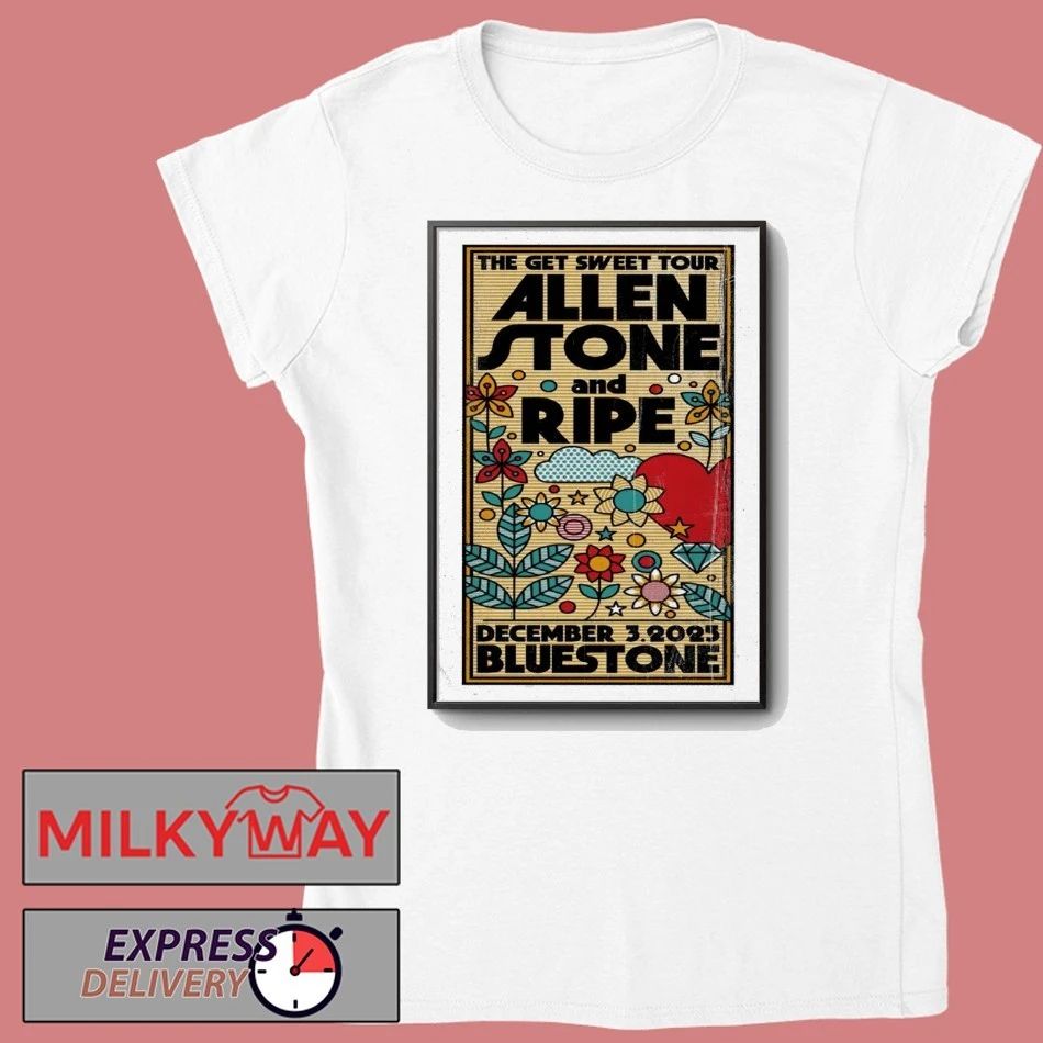 Allen Stone And Ripe Dec 3 2025 In Columbus OH Poster shirt