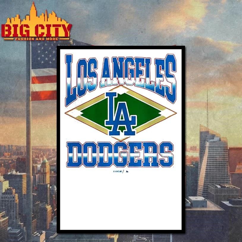 Los Angeles Dodgers MLB 2026 Retro Diamond Shirt