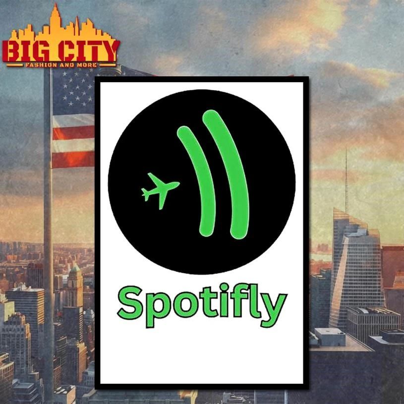 Spotifly Spotify Parody Logo Shirt