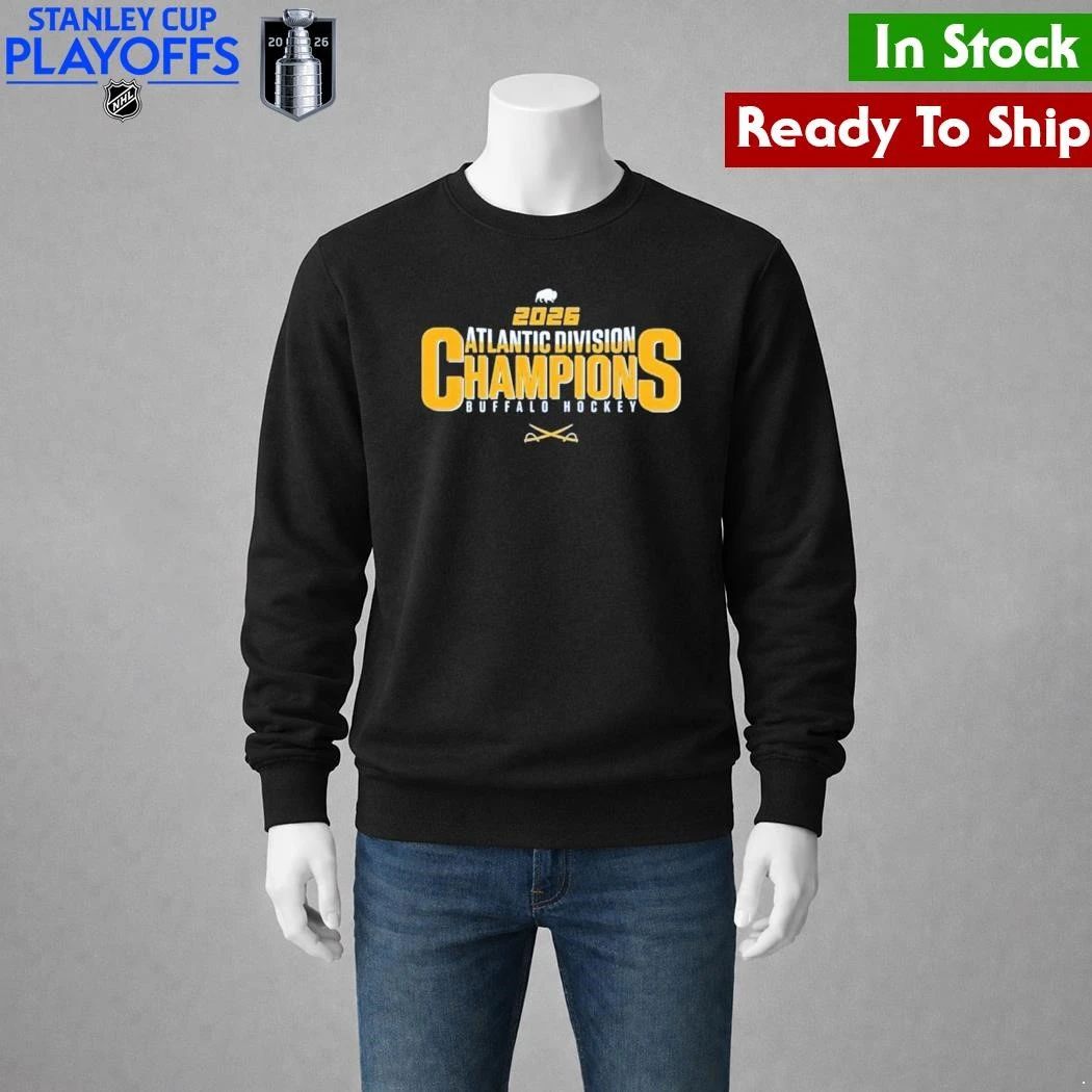 Buffalo Sabres hockey 2026 Atlantic Division Champions Shirt