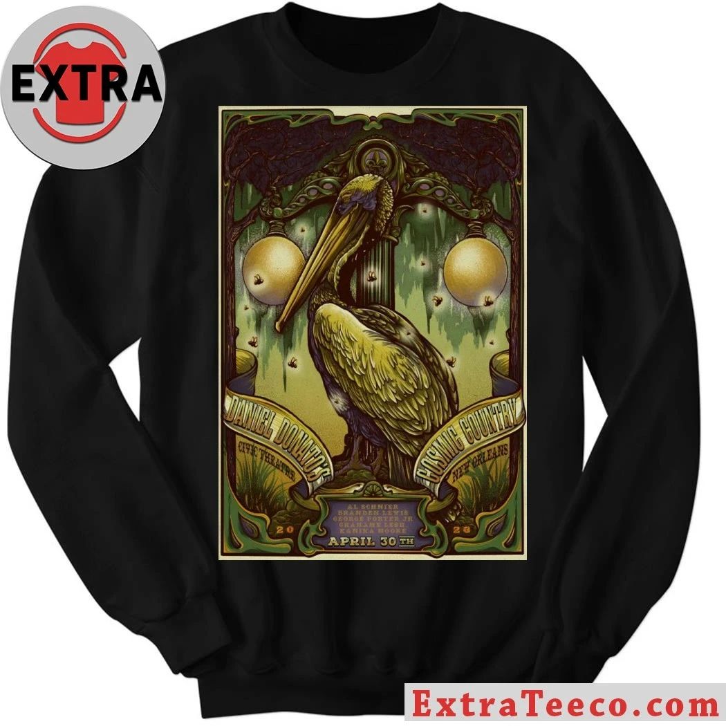 Daniel Donato’s Cosmic Country 4 30 2026 New Orleans LA Poster Shirt