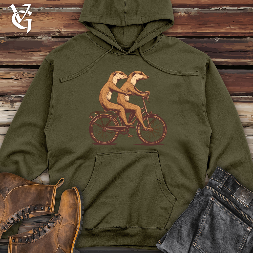 Meerkat Tandem Riders Midweight Hooded Sweatshirt