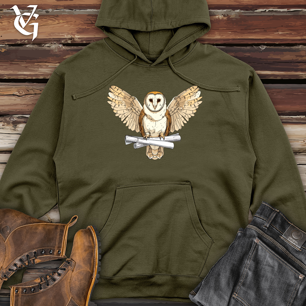 Owl Architect Wisdom Midweight Hooded Sweatshirt
