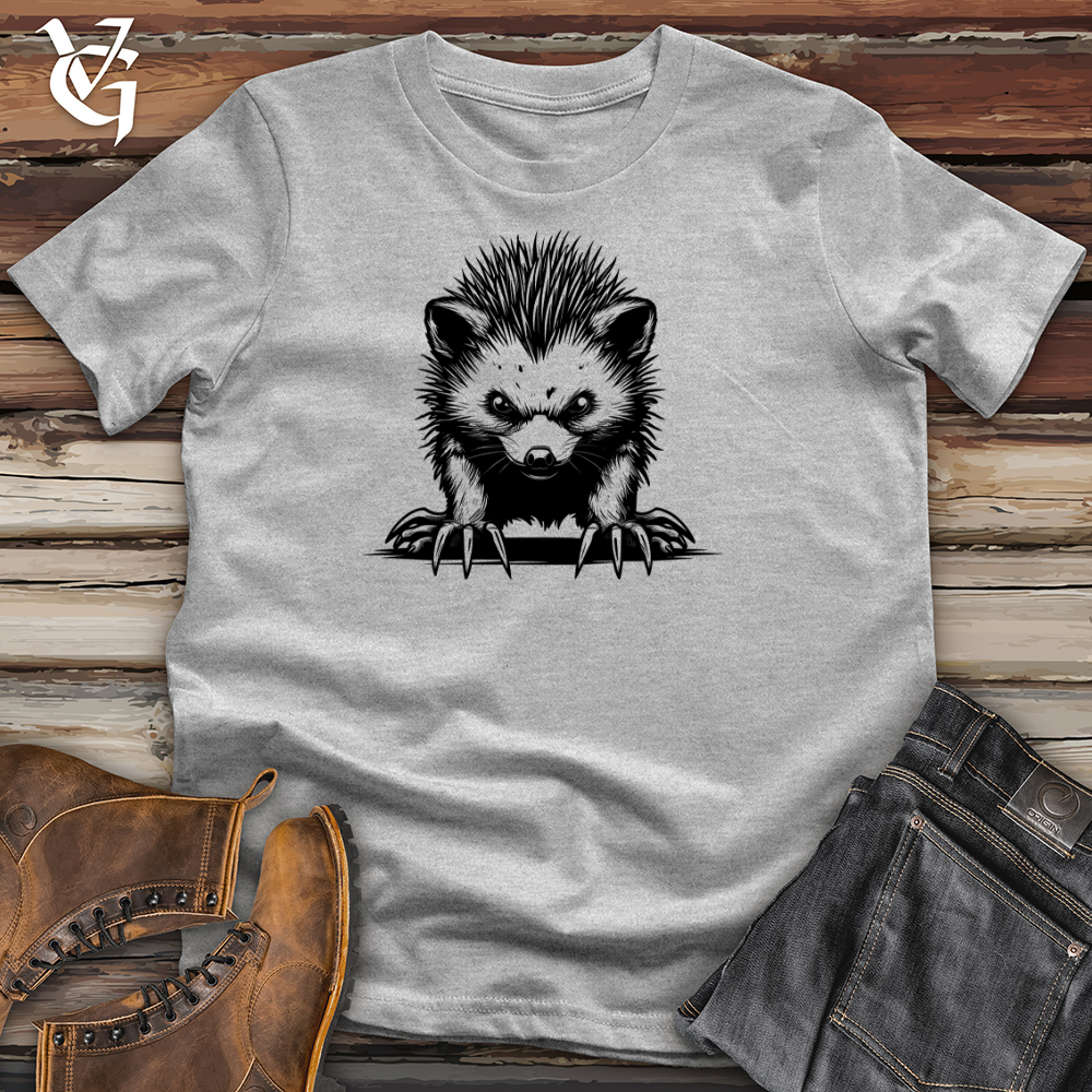 Hedgehog Fierce Gaze Cotton Tee